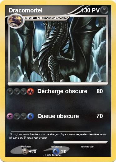Pokemon Dracomortel