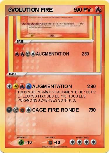 Pokemon éVOLUTION FIRE              5