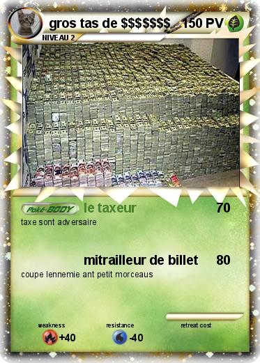 Pokemon gros tas de $$$$$$$