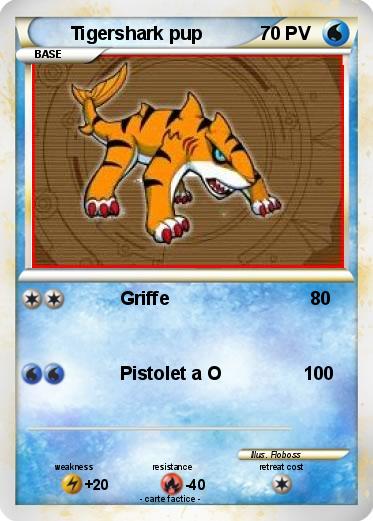 Pokemon Tigershark pup