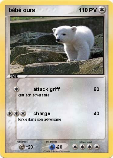 Pokemon bébé ours