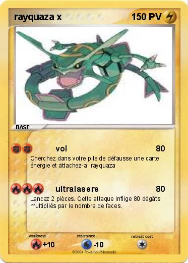 Pokemon rayquaza x