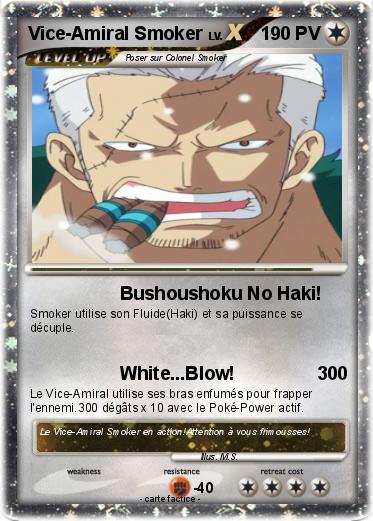 Pokemon Vice-Amiral Smoker