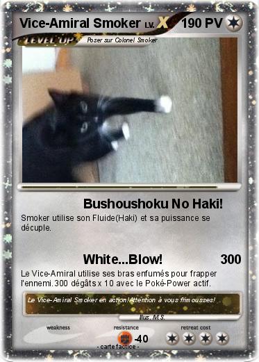 Pokemon Vice-Amiral Smoker