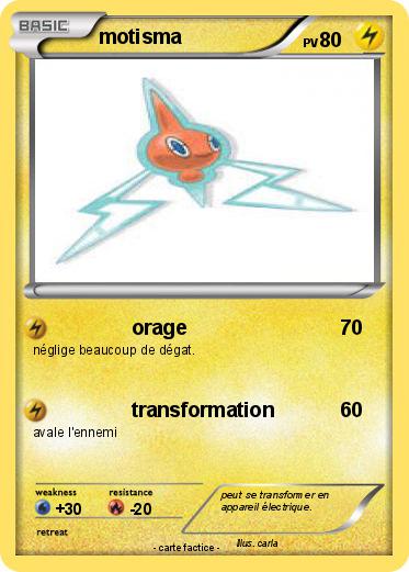 Pokemon motisma