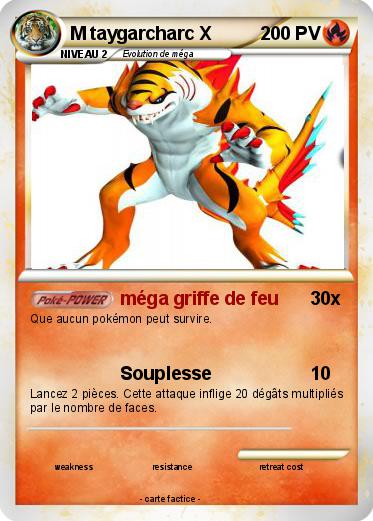 Pokemon M taygarcharc X