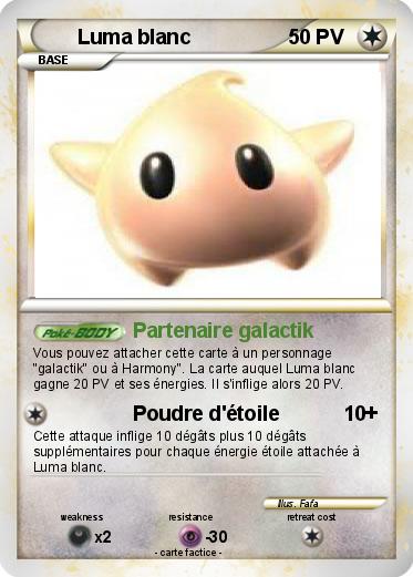 Pokemon Luma blanc