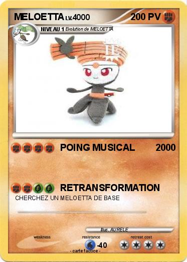 Pokemon MELOETTA