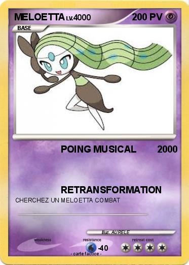 Pokemon MELOETTA