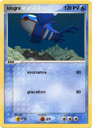 Pokemon kiogre