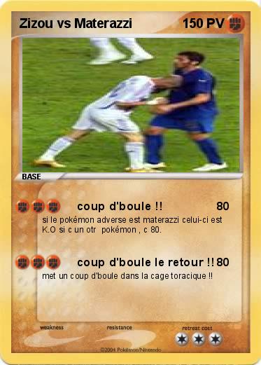 Pokemon Zizou vs Materazzi