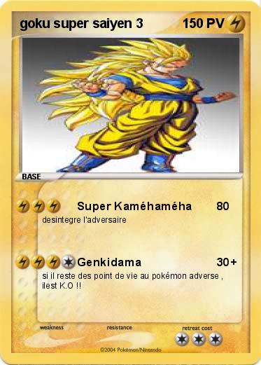 Pokemon goku super saiyen 3