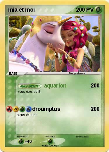 Pokemon mia et moi
