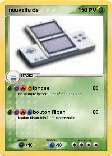 Pokemon nouvelle ds