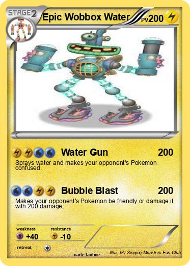 Pokemon Epic Wobbox Water