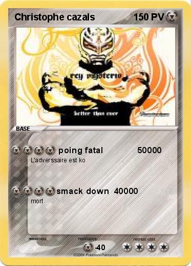 Pokemon Christophe cazals