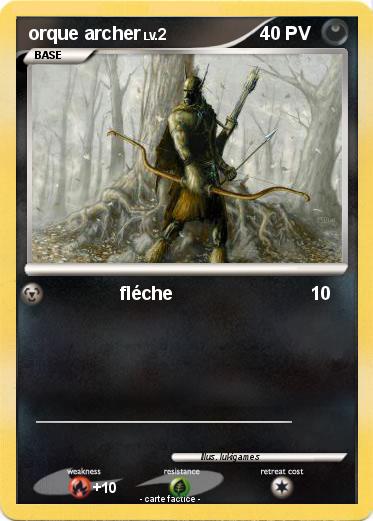 Pokemon orque archer