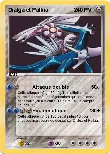 Pokemon Dialga et Palkia                 2   
