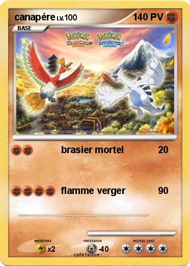 Pokemon canapére