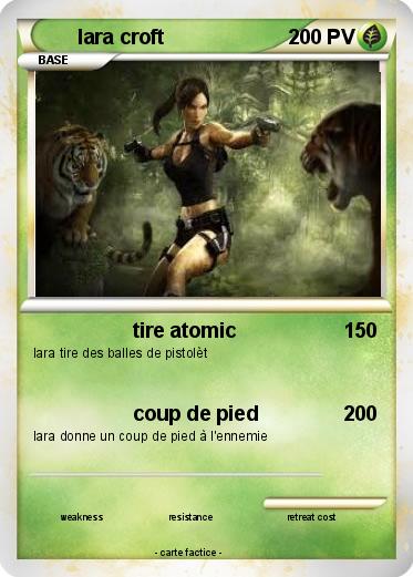 Pokemon lara croft
