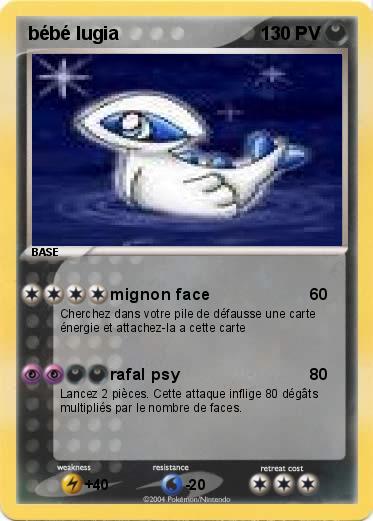 Pokemon bébé lugia