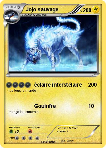 Pokemon Jojo sauvage