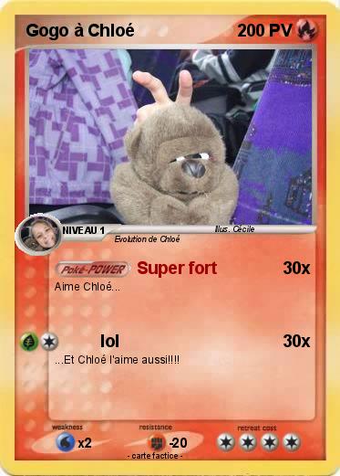 Pokemon Gogo à Chloé