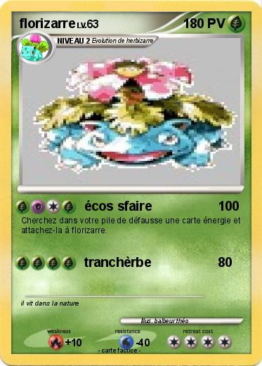 Pokemon florizarre