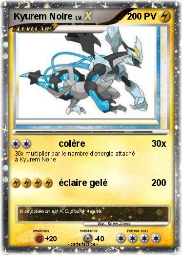 Pokemon Kyurem Noire