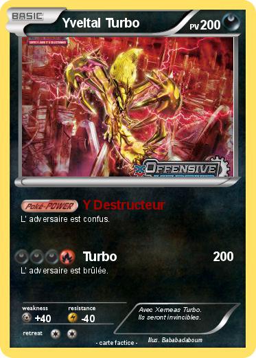 Pokemon Yveltal Turbo