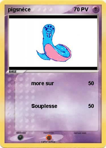 Pokemon pigsnèce