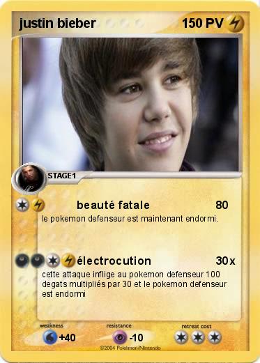 Pokemon justin bieber