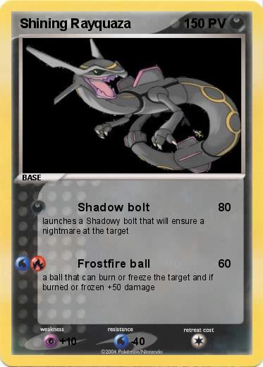 Pokemon Shining Rayquaza