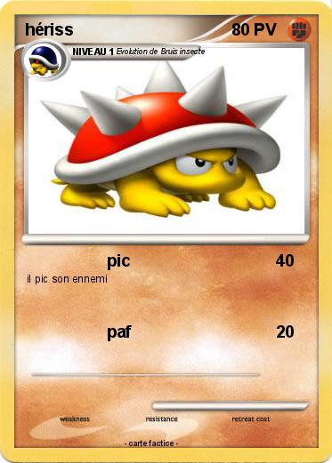 Pokemon hériss