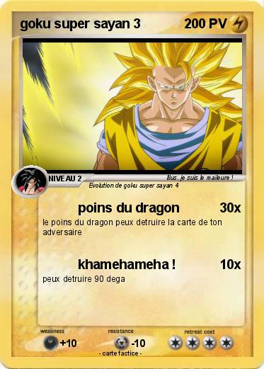 Pokemon goku super sayan 3