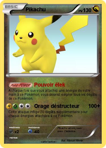 Pokemon Pikachu