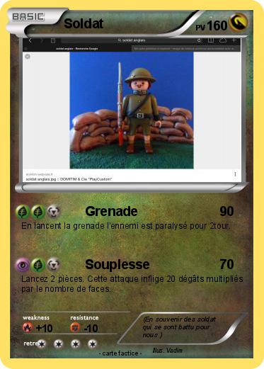 Pokemon Soldat