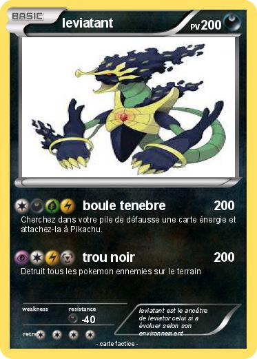 Pokemon leviatant