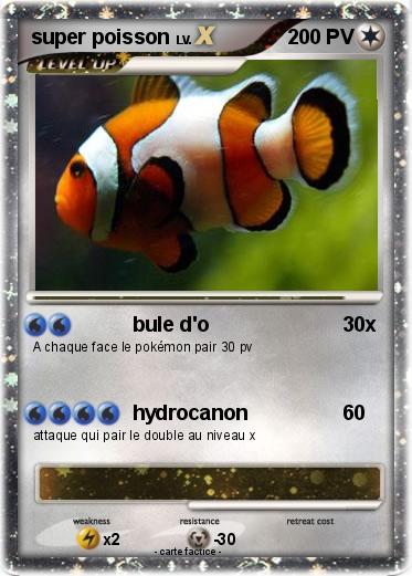 Pokemon super poisson