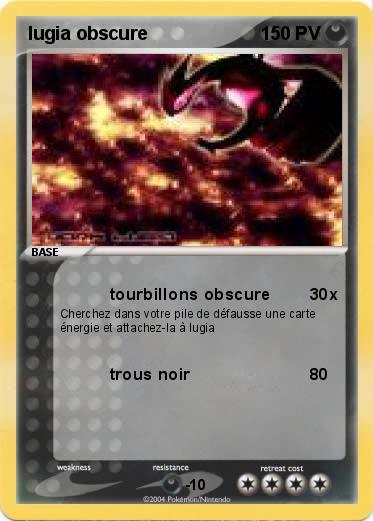 Pokemon lugia obscure