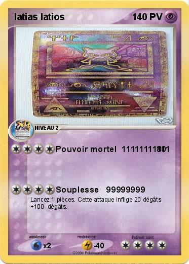 Pokemon latias latios                                                                    