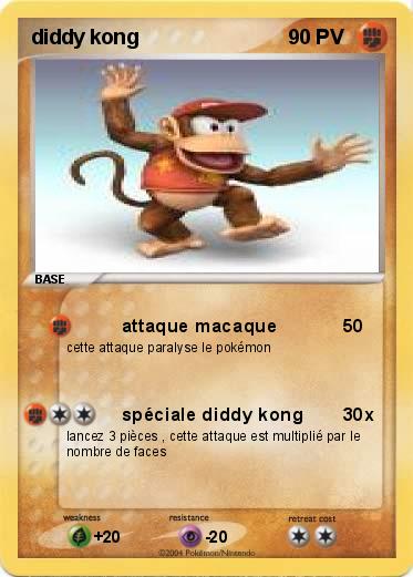Pokemon diddy kong