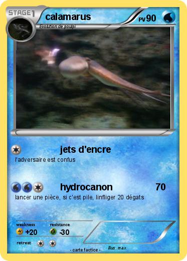Pokemon calamarus