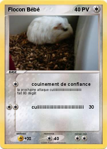 Pokemon Flocon Bébé