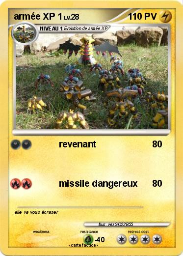 Pokemon armée XP 1