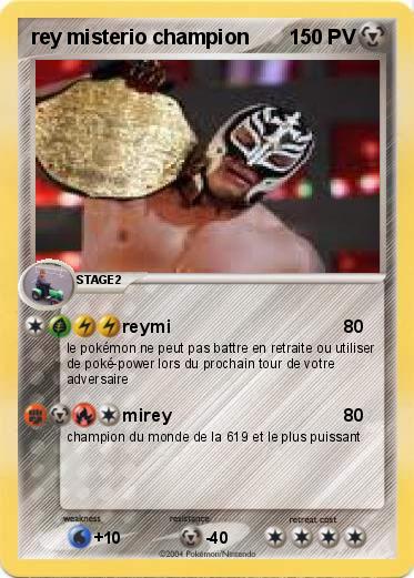 Pokemon rey misterio champion