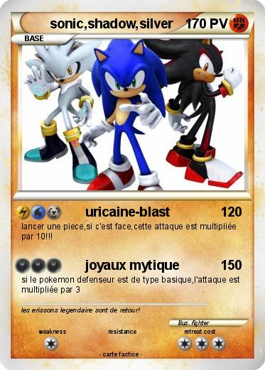 Pokemon sonic,shadow,silver