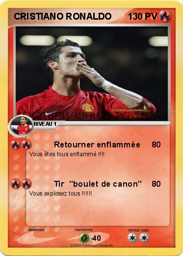 Pokemon CRISTIANO RONALDO