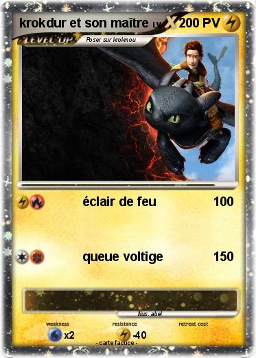 Pokemon krokdur et son maître