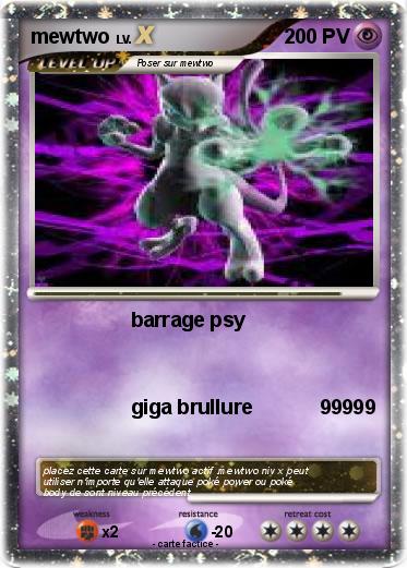 Pokemon mewtwo